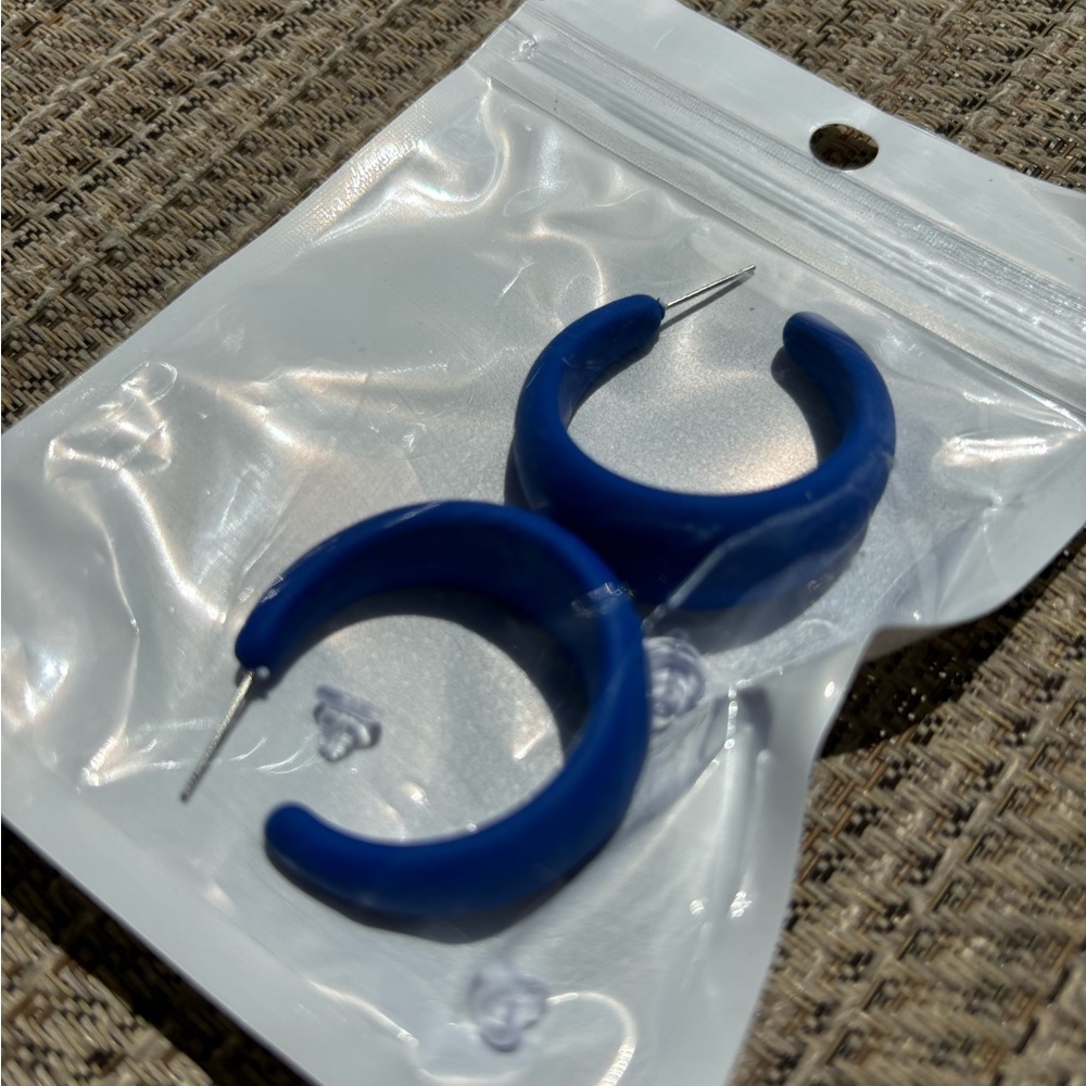 Dark Blue Hoops